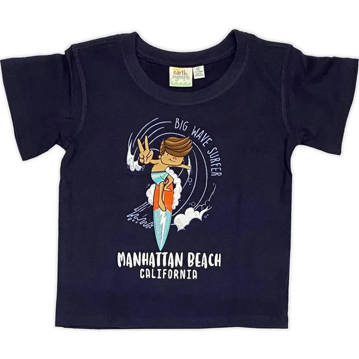Earth Nymph Boys Manhattan Beach TShirt TANKSTREAM Earrings