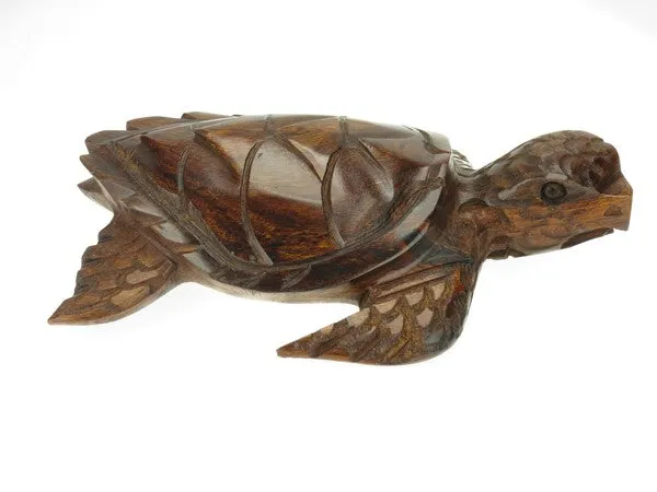 EARTHVIEW Earrings Wood Turtle wDetail Mini