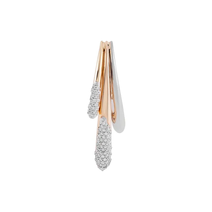 Ember Hoop Earring Kismet by Milka Earrings