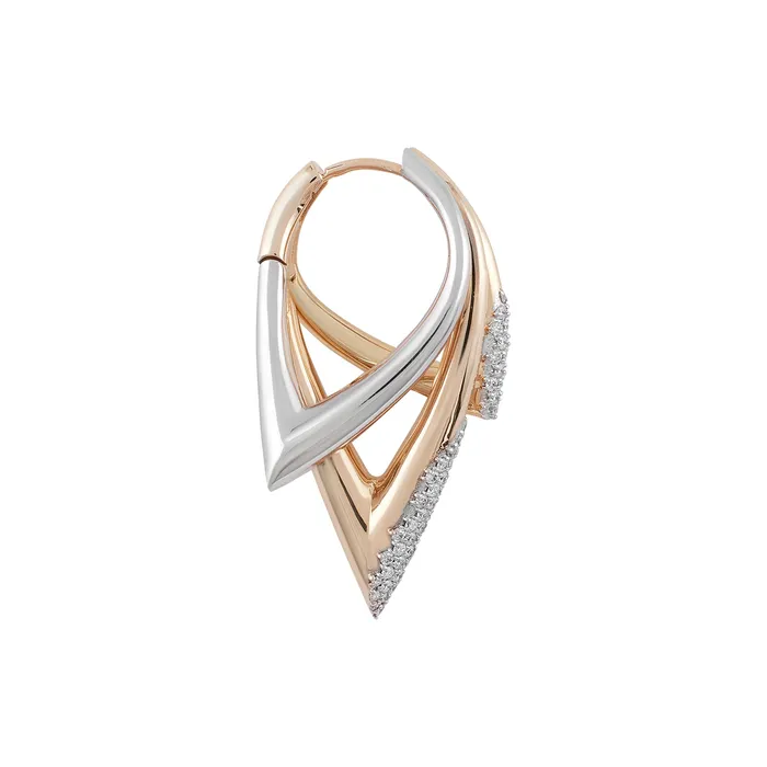 Ember Hoop Earring Kismet by Milka Earrings