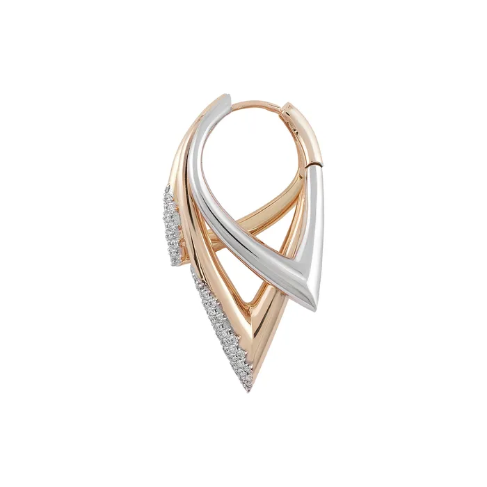 Ember Hoop Earring Kismet by Milka Earrings