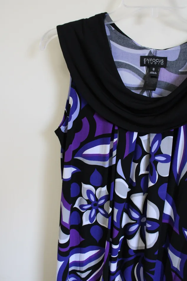 Enfocus Earrings Enfocus Purple Dress 8