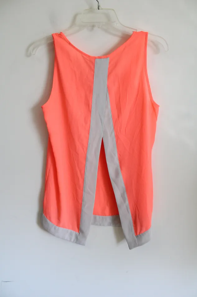 Express Earrings Express Neon Pink Chiffon Tank M