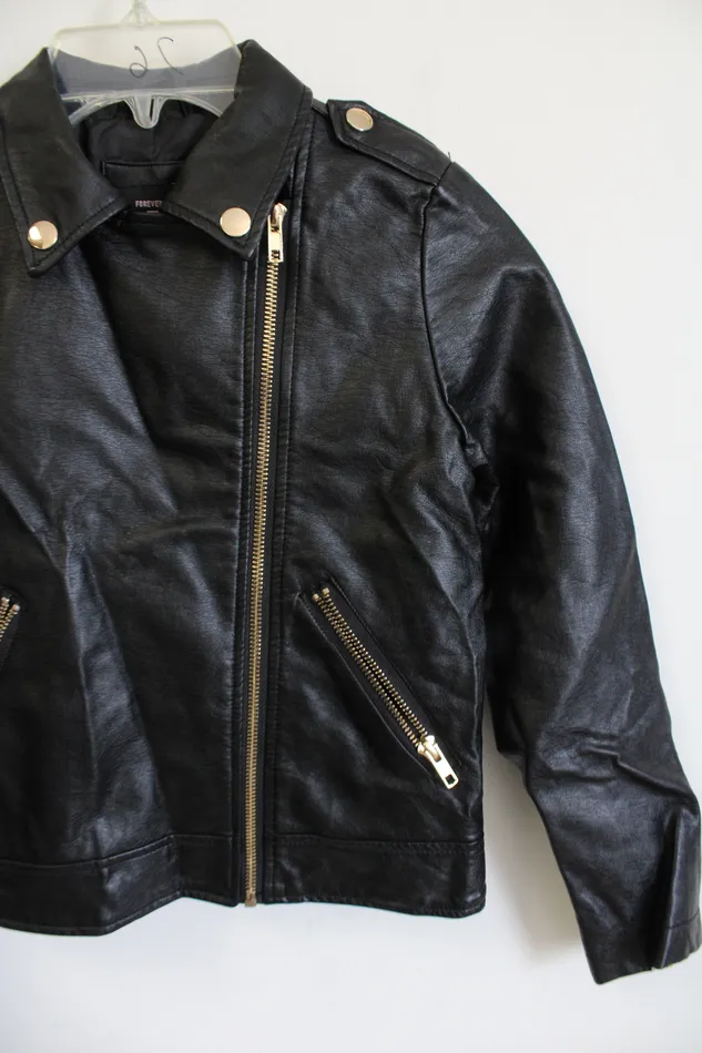 Forever 21 Necklaces Forever 21 Black Leather Jacket 910