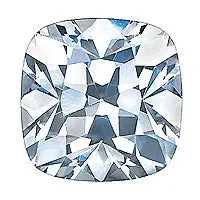 GemFind 502 Carat Cushion modified brilliant Lab Grown Diamond Earrings