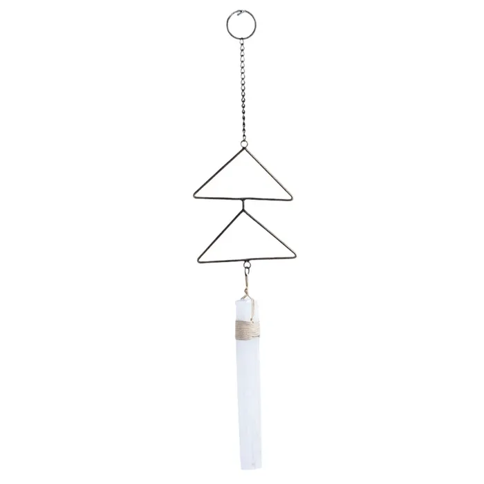 GeoCentral Selenite Wall Hanging GEOCENTRAL Earrings