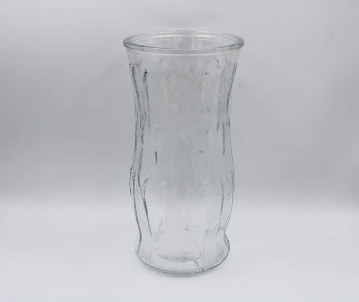 Glass Etched Vase 9 12 Tall Jubilee Thrift Earrings