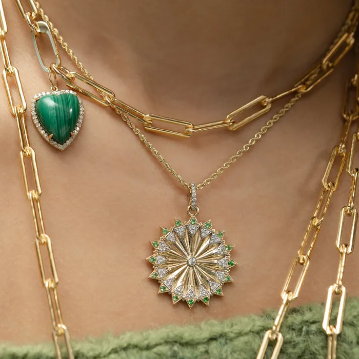 Gold Filled Chain Small Clasp Necklace RACHEL LYNN CHICAGO Necklaces