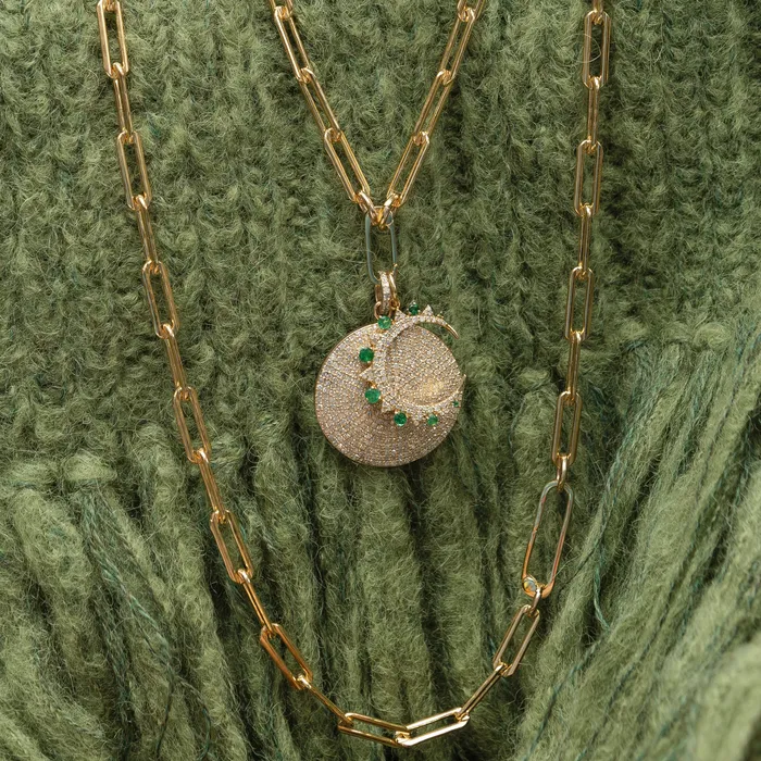 Gold Filled Chain Small Clasp Necklace RACHEL LYNN CHICAGO Necklaces