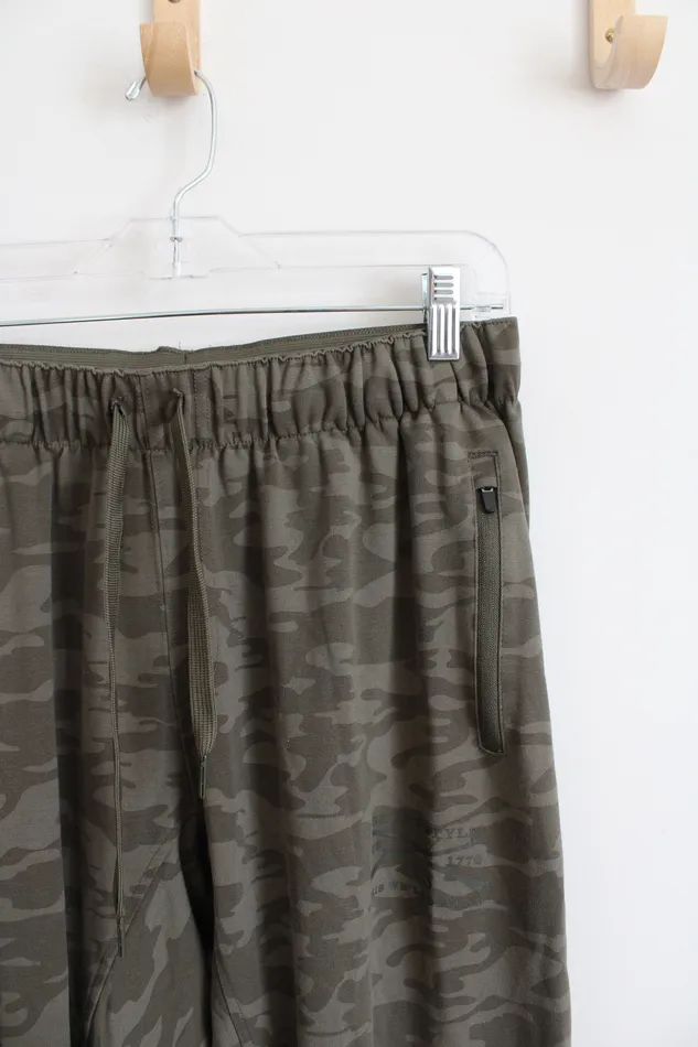 Grunt Style Green Camo Jogger Sweatpants L Grunt Style Earrings