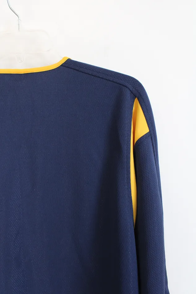 H L Team Sales Baseball Navy Long Sleeved Shirt L H L Team Sales Earrings