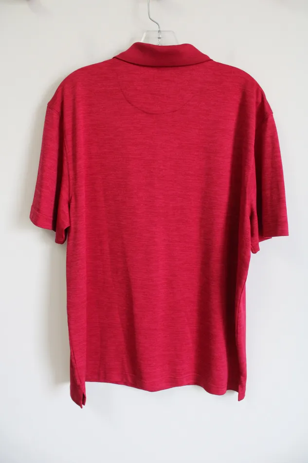 Haggar Earrings Haggar Clothing Stretch Red TShirt L