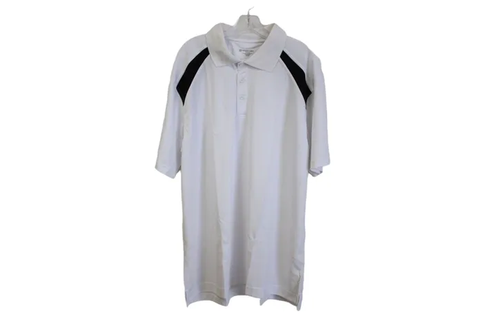 Harriton White Polo Shirt XL Harriton Rings