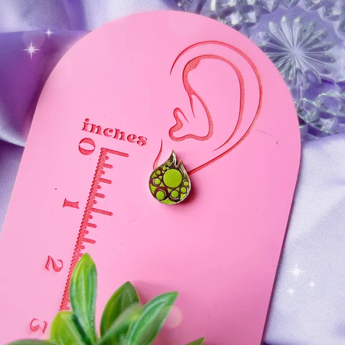 Heart Container Stamina Vessel Acrylic Dangle Earrings Studs Keychains Pins KGF Jewelry Earrings Heart Container Stamina Vessel Acrylic Dangle Earrings Studs Keychains Pins KGF Jewelry Earrings