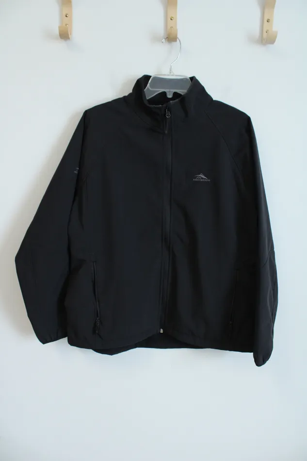 High Sierra Black Fleece Lined Jacket XL High Sierra Rings