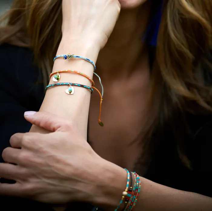 Hormus Bracelets Heart Miyuki Beaded Bracelet