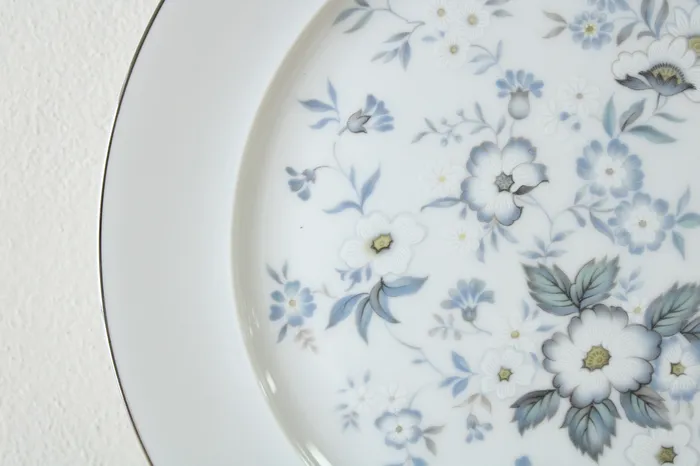 Imoco Rings Imoco Fine China No 2244 Blue Floral Dinner Plate 10