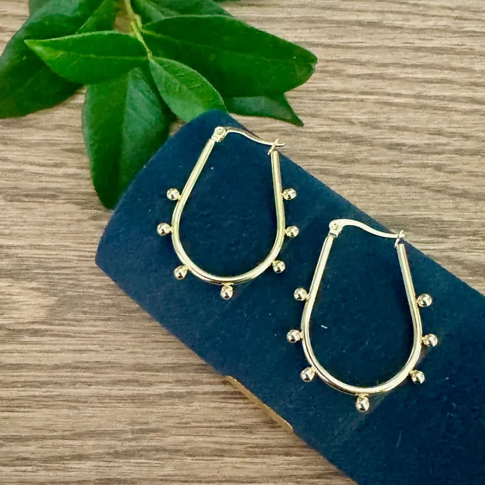 iszi ONLINE Ethnic Hoop Earrings Earrings