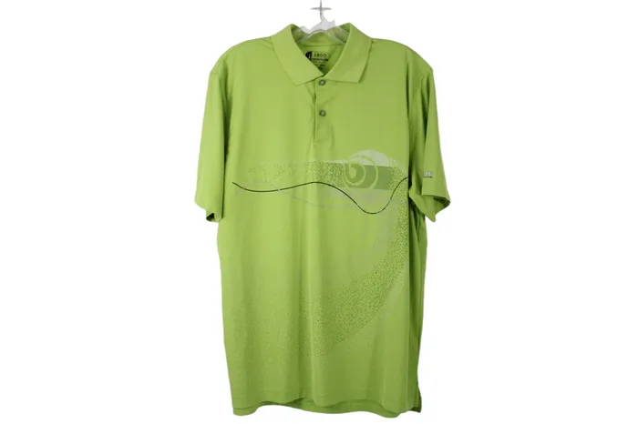 Izod Earrings Ixod XFG CoolFX Green Polo Shirt L