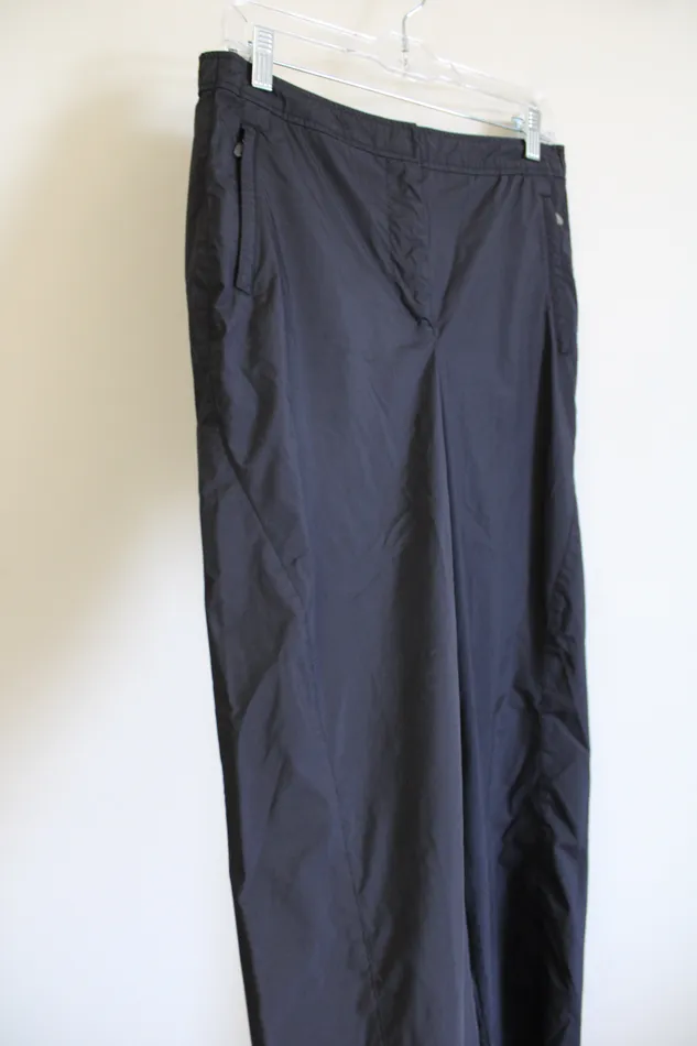 Izod Rings Izod Black Windbreaker Pant S