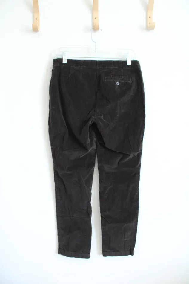 JJill Earrings JJill Brown Corduroy Pants 6 Petite