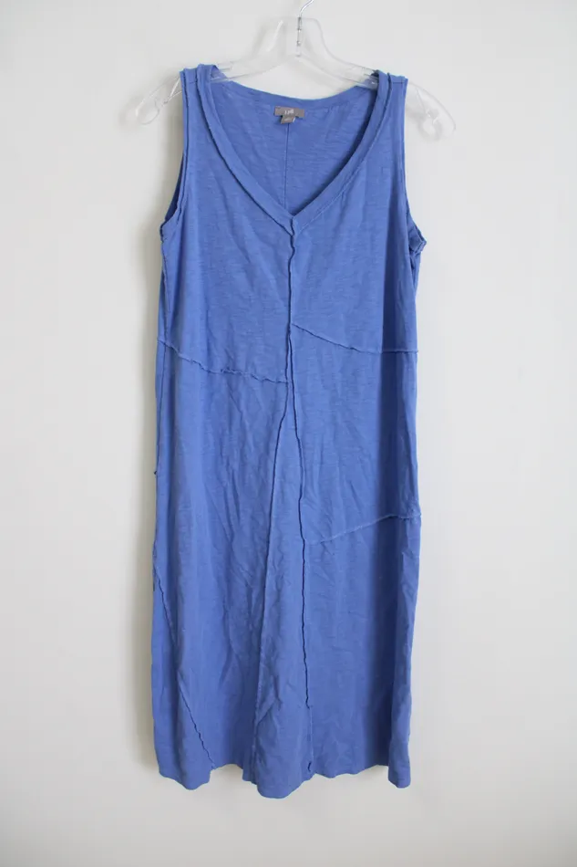 JJill Rings JJill Blue Stitched Dress XS