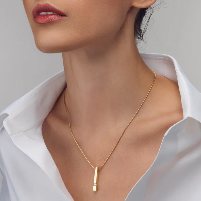 John Atencio Necklaces Originate Diamond Pendant Necklace 14 Carat Weight