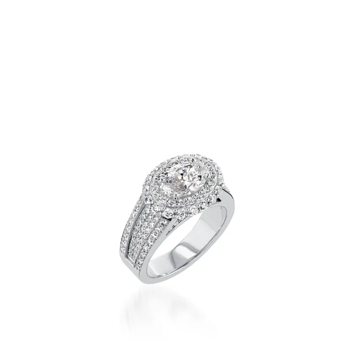 John Atencio Rings Lavish Yellow Gold Engagement Ring
