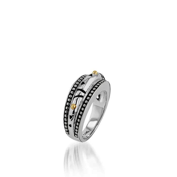 John Atencio Solar Domed Ring Rings