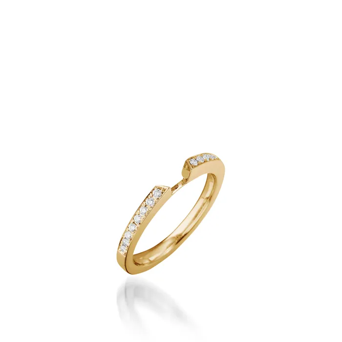 John Atencio Tribute Yellow Gold Engagement Ring Rings