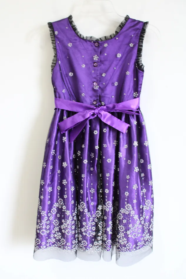Jona Michelle Earrings Jona Michelle Purple Sparkle Dress 10