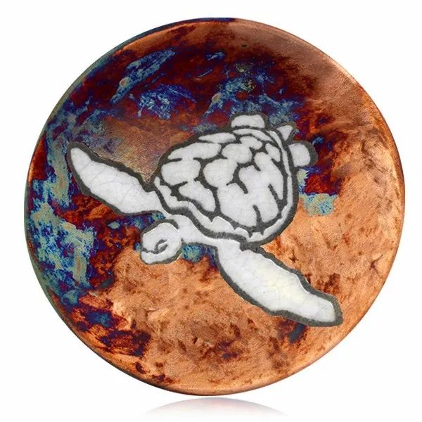 JOYCRAFTERSINC Earrings Plate Silhouette Large 9 Turtle