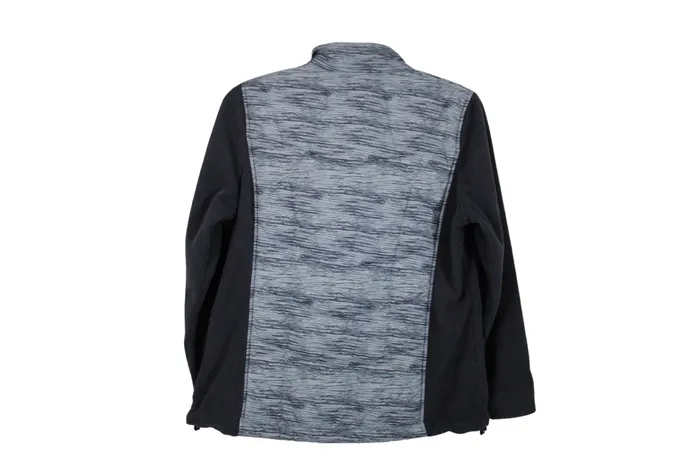 Jubilee Thrift Earrings Gray Fleece Jacket L