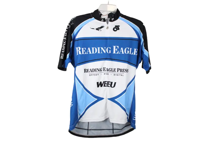 Jubilee Thrift Earrings Reading Eagle Race Shirt XXL