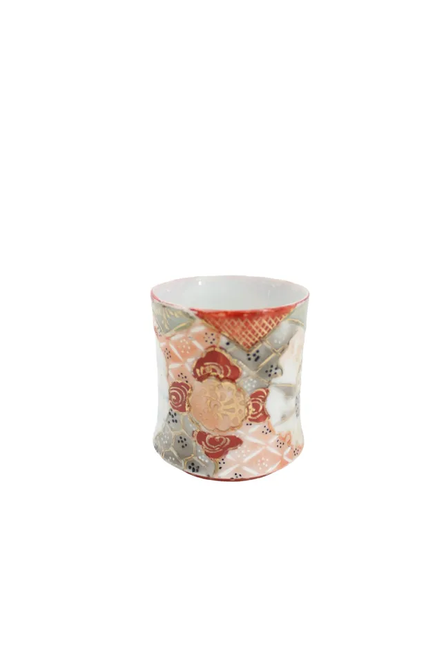 Jubilee Thrift Earrings Vintage Japanese Mini Painted Cup