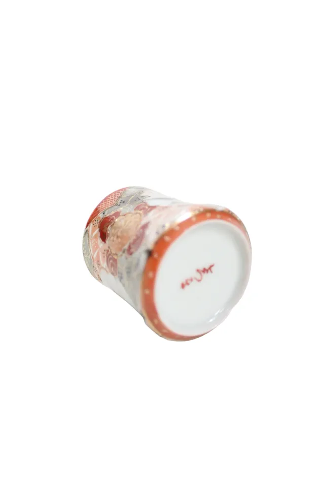 Jubilee Thrift Earrings Vintage Japanese Mini Painted Cup