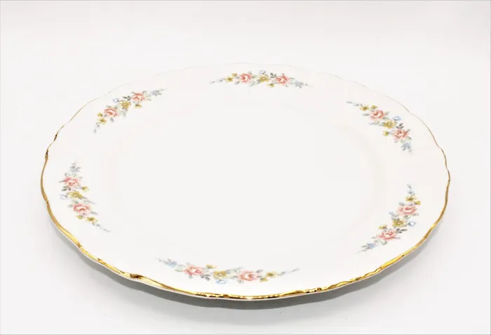 Jubilee Thrift Earrings Winterling Mayerling Germany Dinner Plate