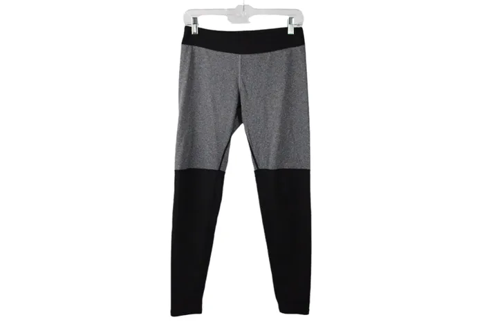 Jubilee Thrift Gray Black Capri Legging M Rings