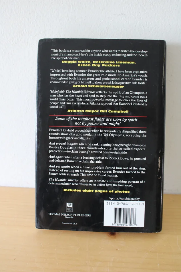 Jubilee Thrift Necklaces The Humble Warrior By Evander Holyfield And Bernard Holyfield Signed Copy Jubilee Thrift Necklaces The Humble Warrior By Evander Holyfield And Bernard Holyfield Signed Copy