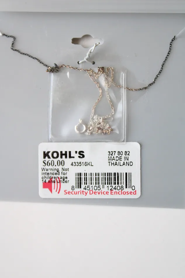Jubilee Thrift NEW Sister Heart Sterling Silver Necklace Necklaces