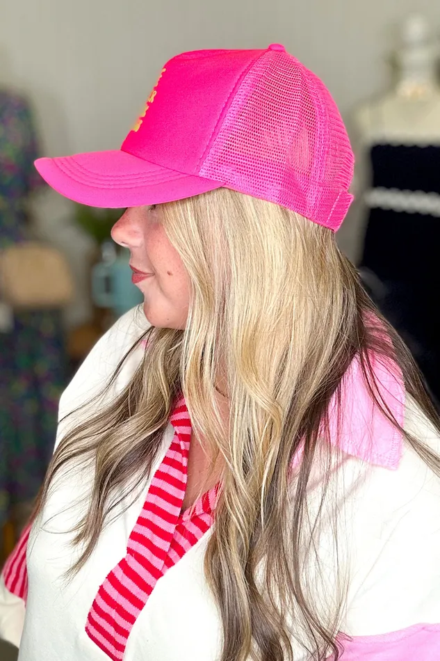 Judson Save Water Drink Margs Trucker Baseball Cap Rings