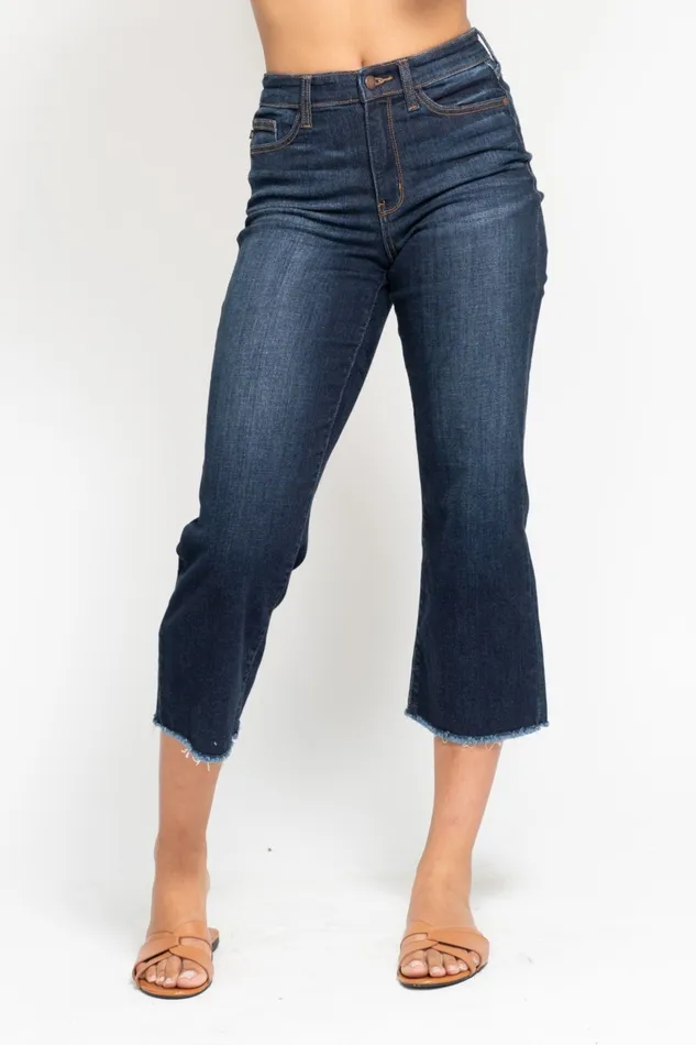 JUDY BLUE HIGH WAIST CROPPED WIDE LEG JEAN DARK STONE JUDY BLUE Rings JUDY BLUE HIGH WAIST CROPPED WIDE LEG JEAN DARK STONE JUDY BLUE Rings