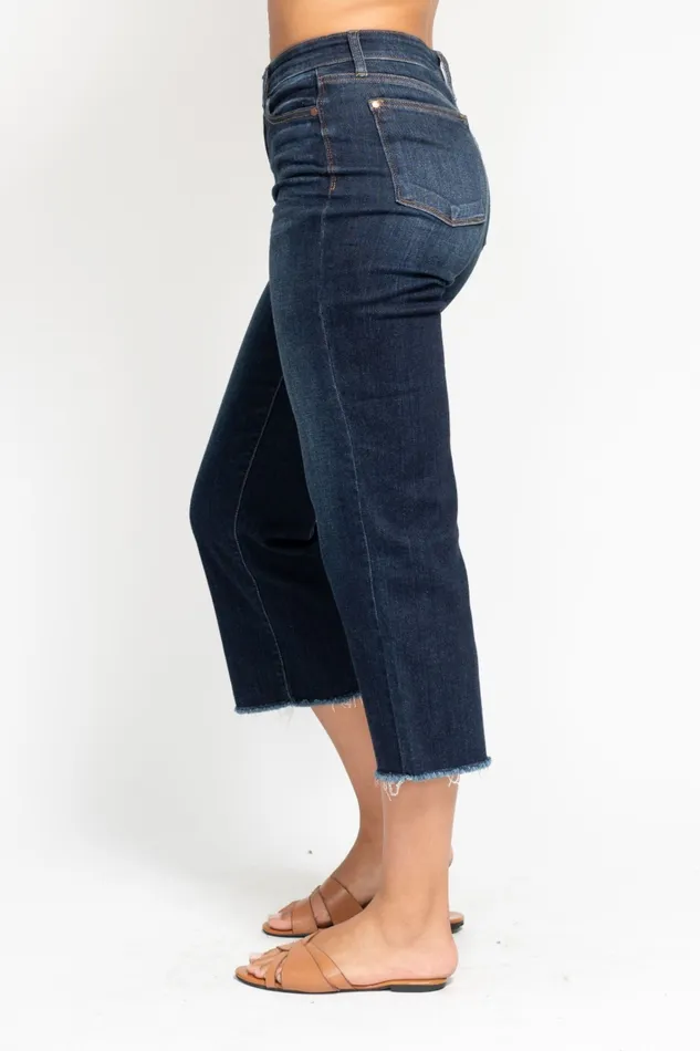 JUDY BLUE HIGH WAIST CROPPED WIDE LEG JEAN DARK STONE JUDY BLUE Rings JUDY BLUE HIGH WAIST CROPPED WIDE LEG JEAN DARK STONE JUDY BLUE Rings