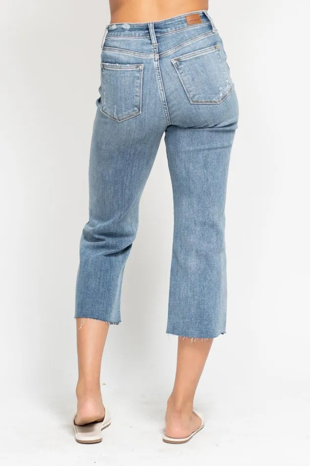 JUDY BLUE HIGH WAIST DESTROY CROP WIDE LEG JEAN LIGHT STONE JUDY BLUE Rings JUDY BLUE HIGH WAIST DESTROY CROP WIDE LEG JEAN LIGHT STONE JUDY BLUE Rings