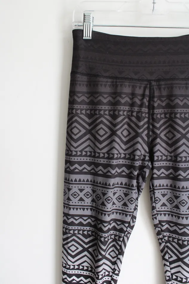 Justice Justice Gray Ombre Aztec Legging 1416 Earrings