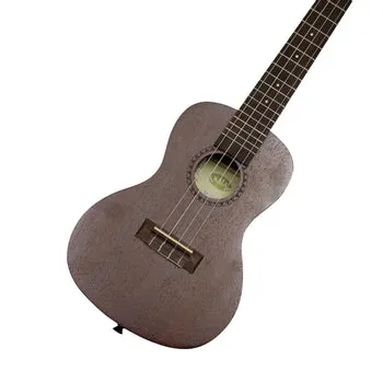 KALABRAND Earrings Kala Concert Satin Mahogany Ukulele Bundle