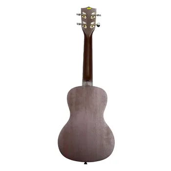 KALABRAND Earrings Kala Concert Satin Mahogany Ukulele Bundle