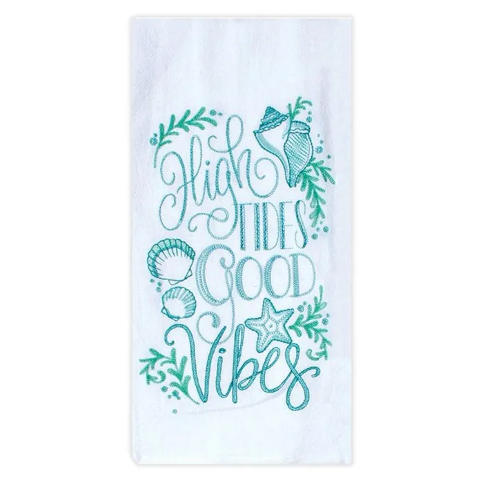 Kay Dee Designs High Tides Cotton Flour Sack Towel KAYDEEDESIGNS Earrings