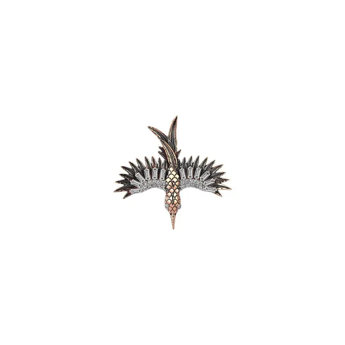 Kismet by Milka Earrings Midi Phoenix Stud Earring