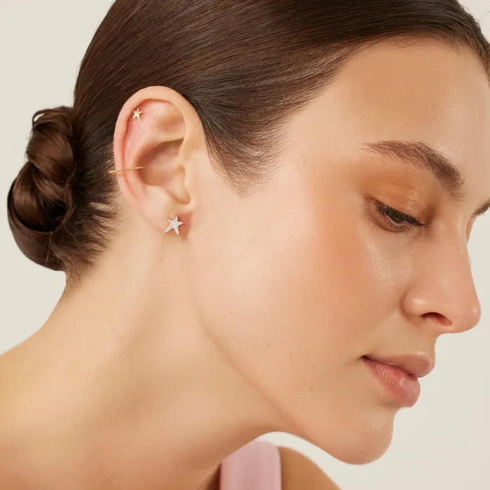Kismet by Milka Earrings Struck Piercing